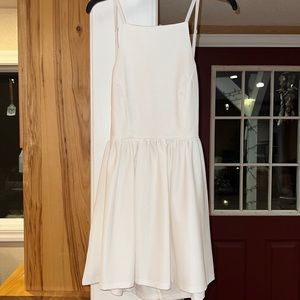 Women’s white semi-formal dress size small!
